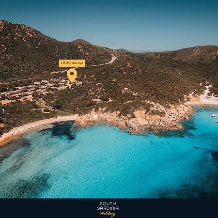 Villa Perdalonga, Vista Mare Sea View Tuerredda 特乌拉达 外观 照片